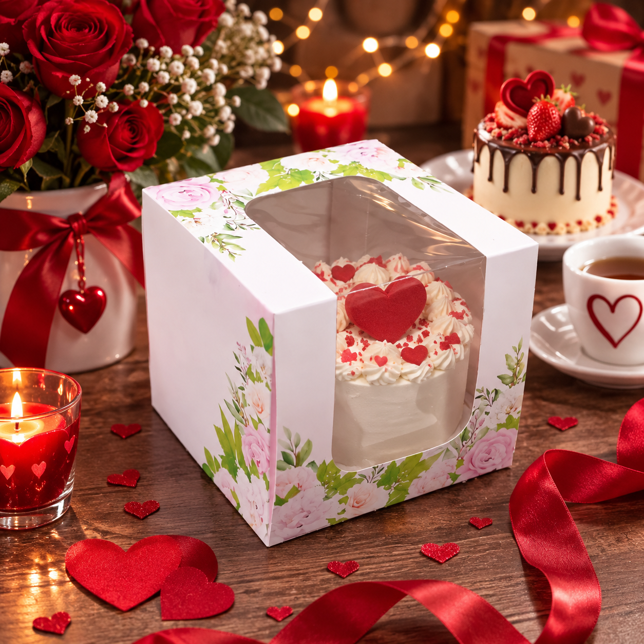 جعبه کاپ کیک 16پک50عددی